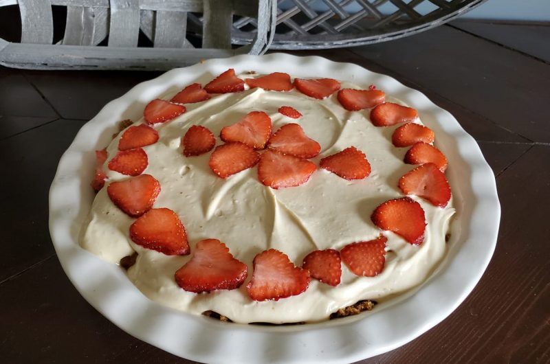 Strawberry Cheesecake Pie